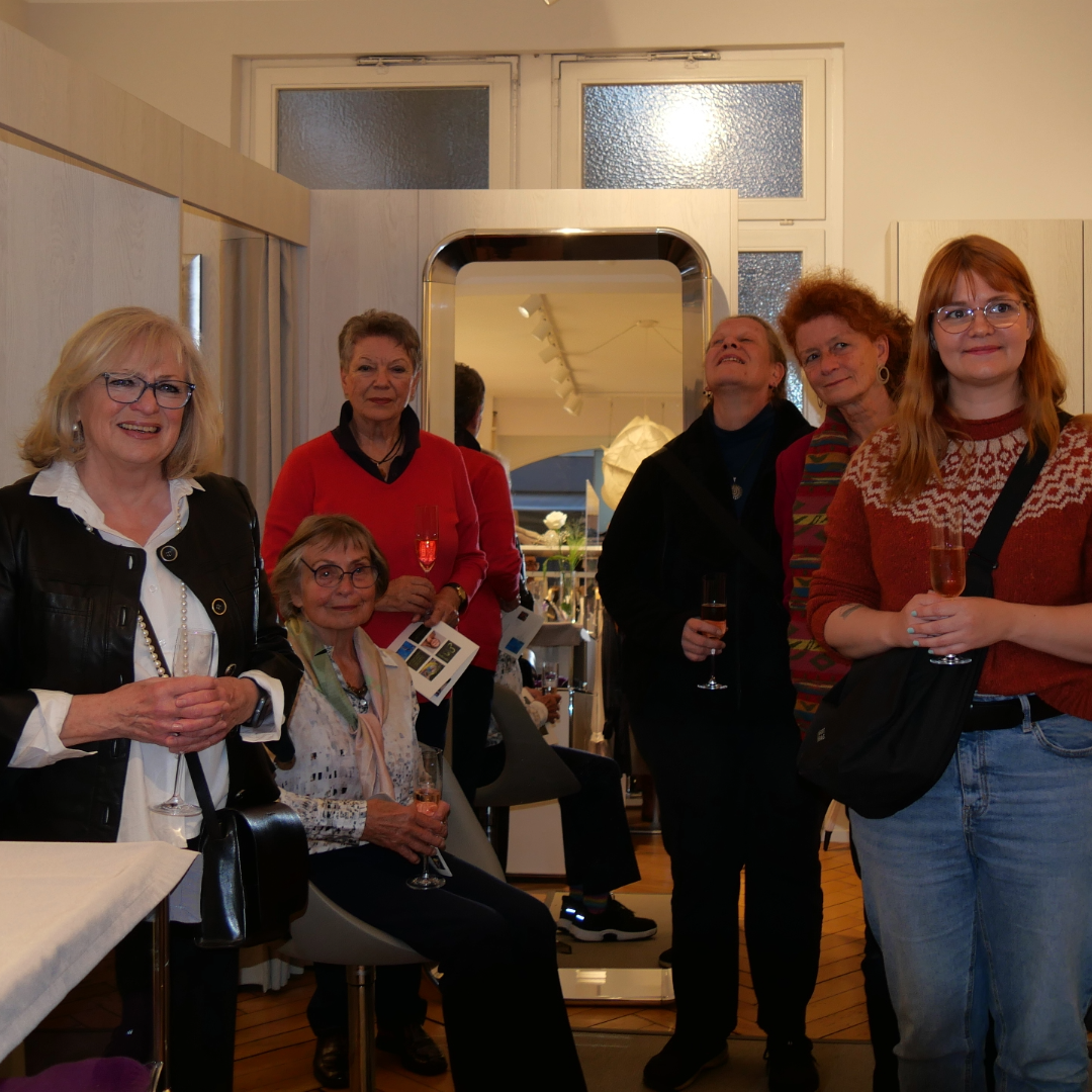 Begegnung MODE & KUNST<br />
Vernissage Sabine Müller